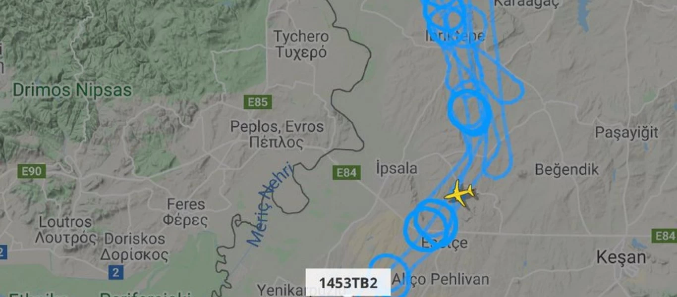 Πάνω από τον Έβρο έστειλε η Τουρκία ένα UAV Bayraktar